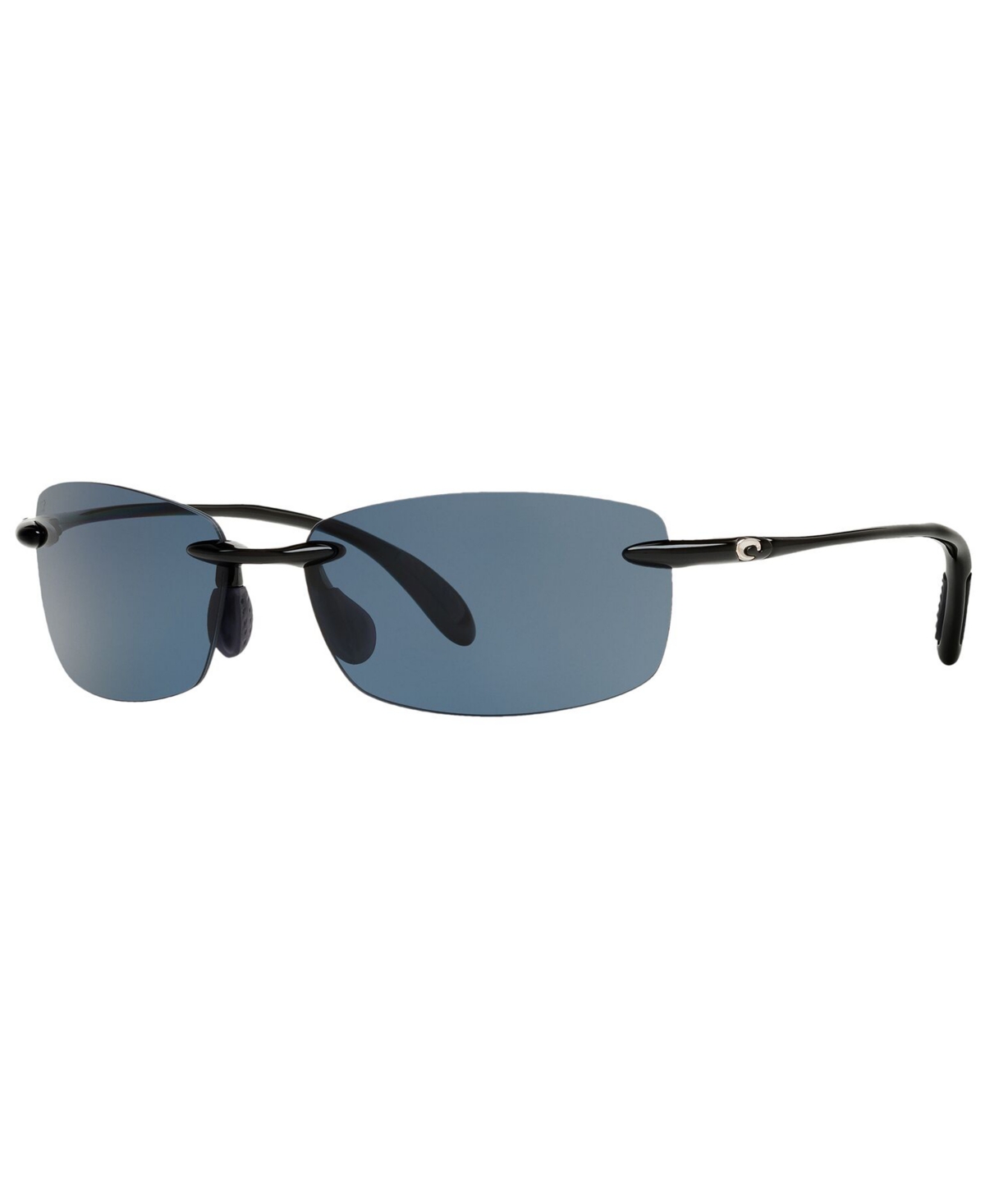 Unisex Polarized Sunglasses, 6S000121 - BLACK SHINY/GREY