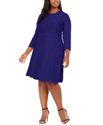 macys plus size sweater dresses