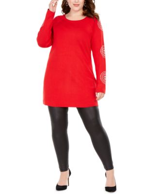INC International Concepts - Plus Size Rhinestone Tunic