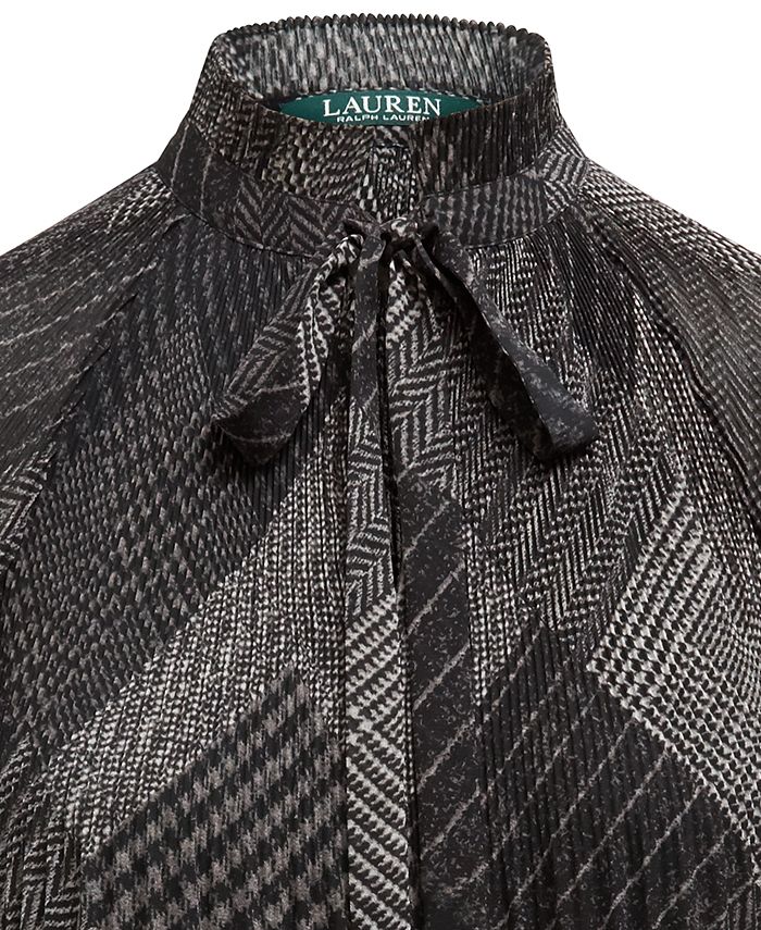 Ralph lauren necktie blouse clearance