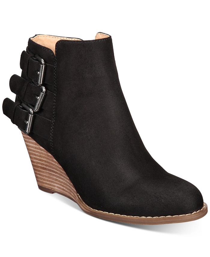 dolce vita wedge booties