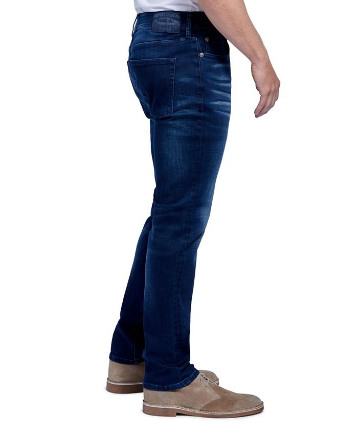 Seven7 Jeans Men's Tapered Athletic Slim Fit Cut 5 Pocket Jean - Macy's