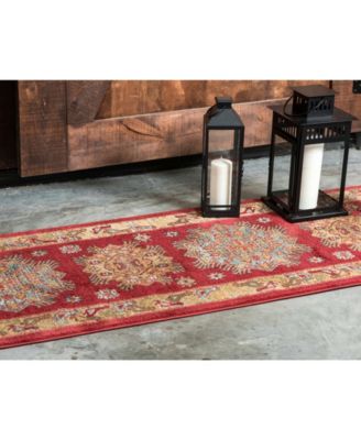 Bayshore Home Harik Har1 Red Area Rug Collection