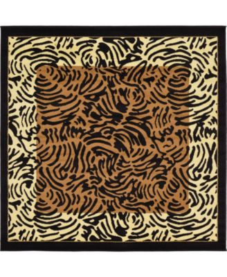 Bayshore Home Maasai Mss7 Light Brown Area Rug Collection