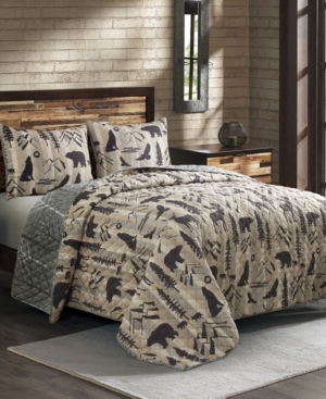 American Heritage Textiles Wildlife Friends 2 Pc. Quilt Set, Twin In Multi