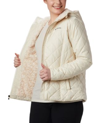 columbia copper crest hooded fleece lined jacket