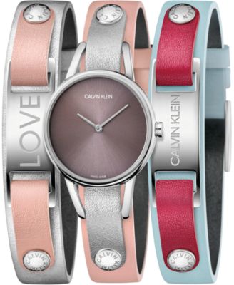 calvin klein watch set