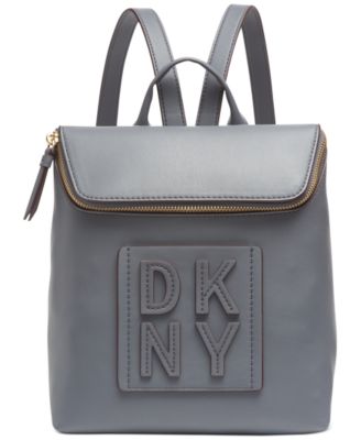 dkny grey backpack