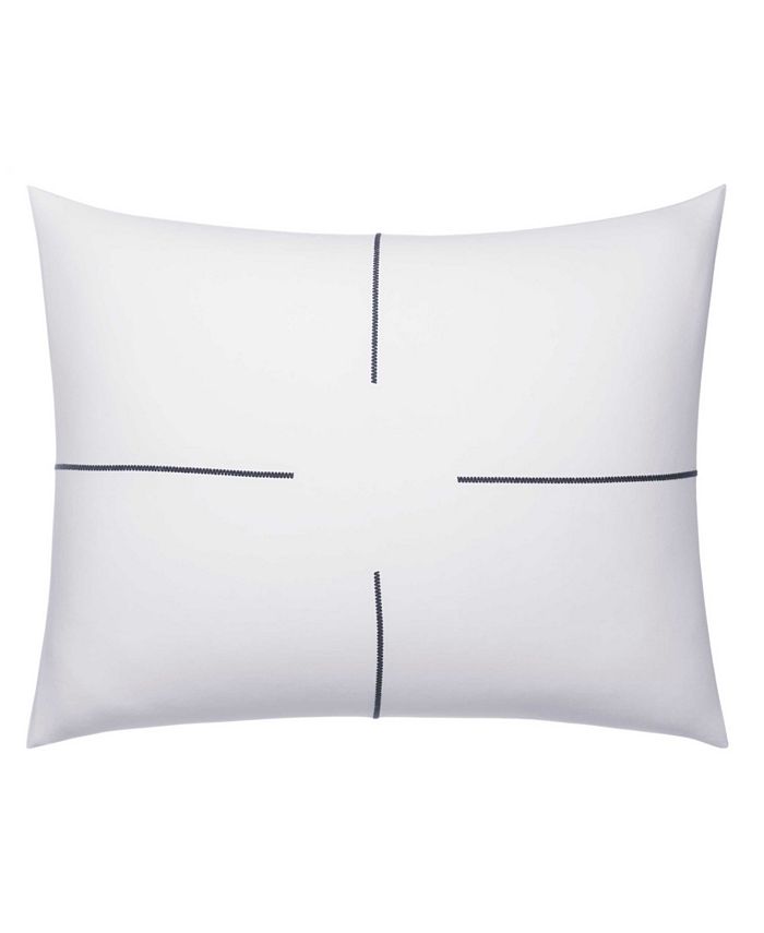 Vera Wang Zig Zag Cotton Sateen 3 Piece Comforter Set, King Macy's