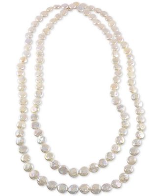 macy's double strand pearl necklace