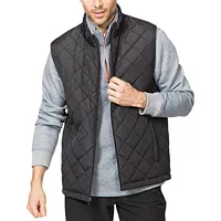 Hawke & Co. Mens Diamond Quilted Vest Deals
