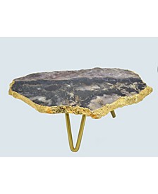 - Natural Amethyst Cake Stand
