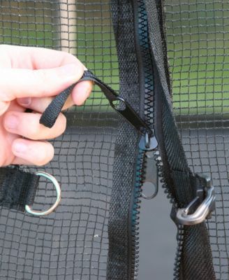 15' Round Trampoline with Enclosure