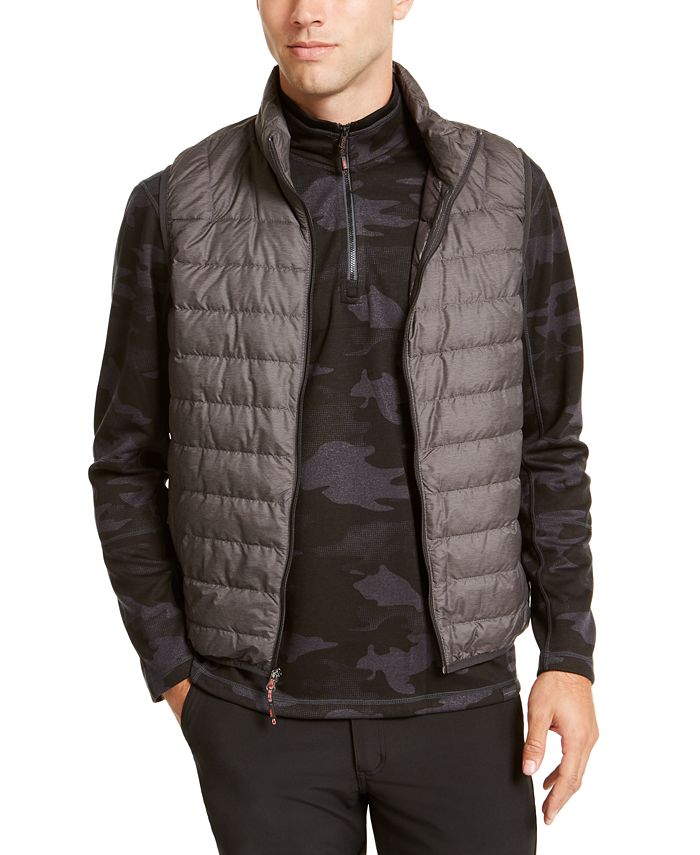 Hawke & Co. Outfitter Men's Packable Down Blend Puffer Vest - Macy's