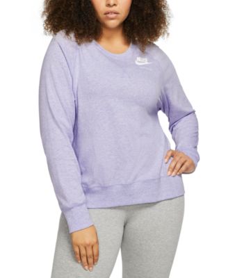 nike lavender mist crewneck