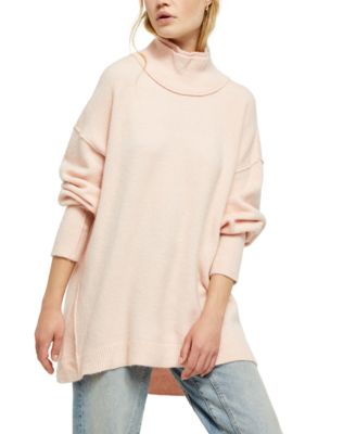 Free People - Afterglow Mock-Neck Tunic Sweater