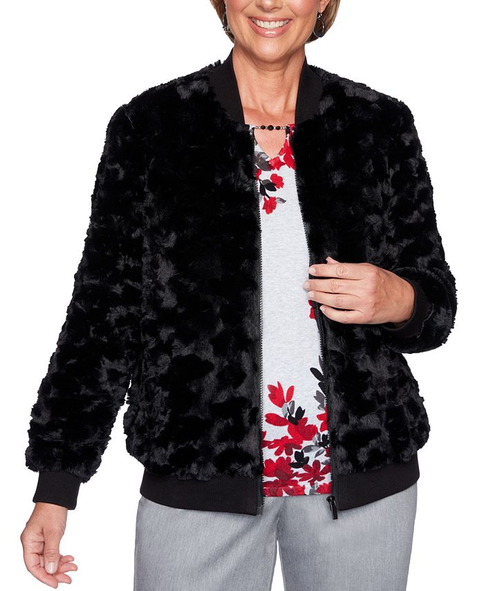 Alfred dunner 2025 bomber jacket