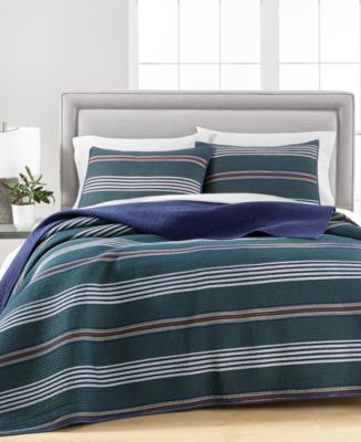 Martha Stewart Collection CLOSEOUT! Lodge Yarn Dye Quilt Collection ...