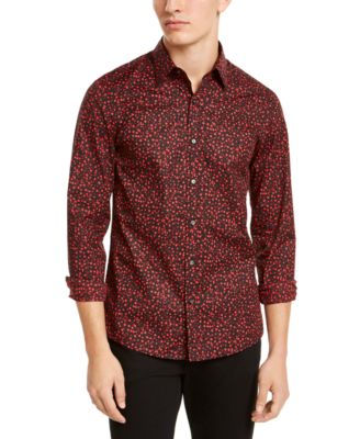 Michael Kors - Men's Slim-Fit Pierce Graphic Shirt