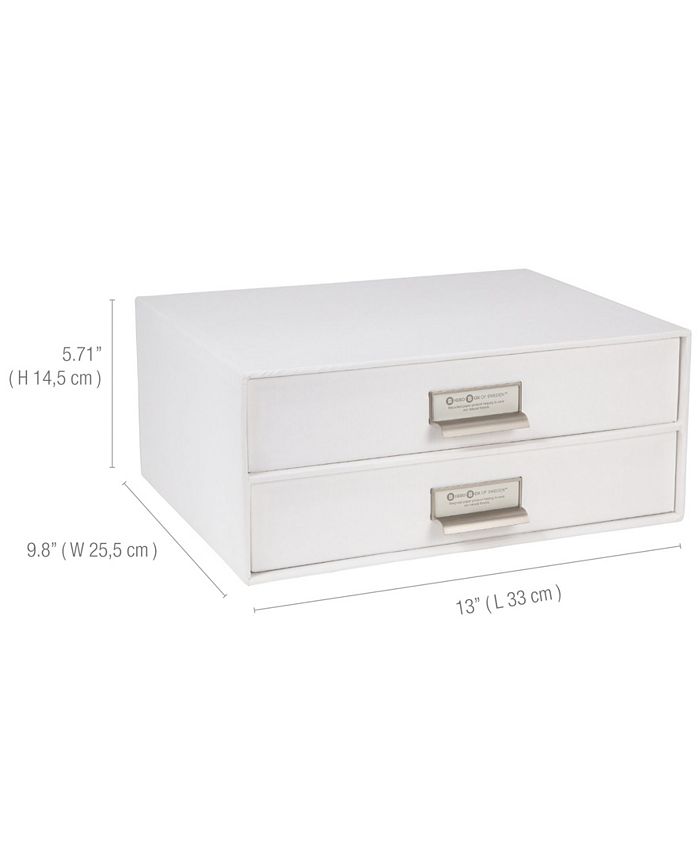 Bigso Box of Sweden Birger 2 Drawer File Box & Reviews - Cleaning ...