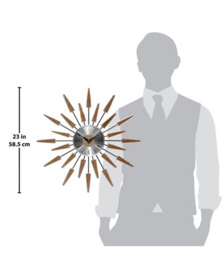 Starburst Wall Clock