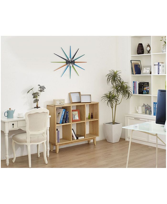 Infinity Instruments Starburst Wall Clock Macy's