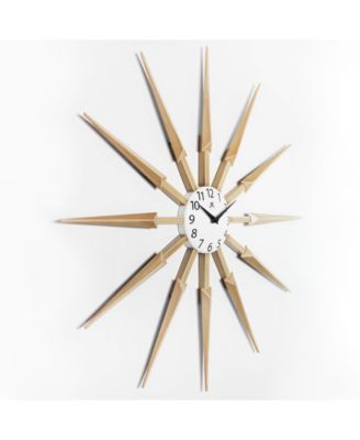 Sunburst Wall Clock