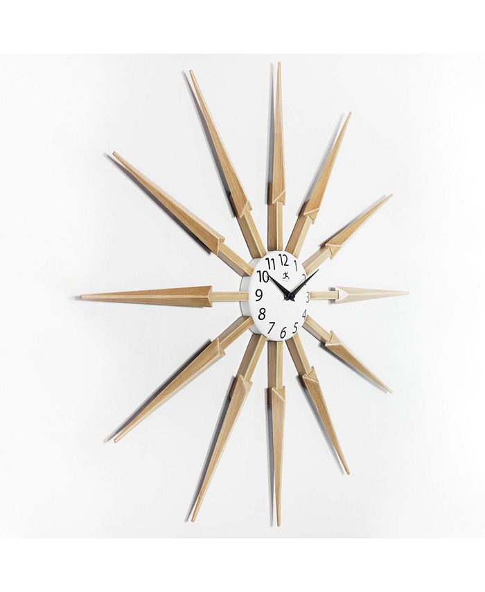 Infinity Instruments Sunburst Wall Clock - Macy's