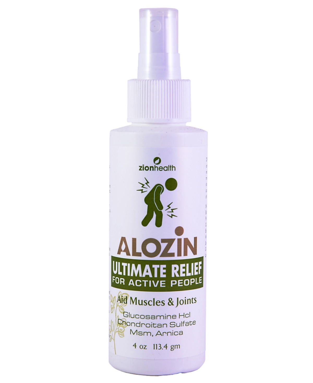 Alozin Pain Relief Spray - No COLOR