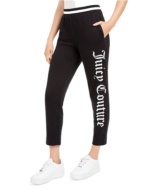 Juicy Couture Cotton Gothic Logo Sweatpants Reviews Leggings Pants Juniors Macy S