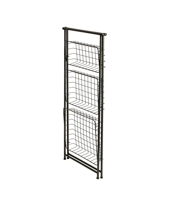 Honey Can Do 3Tier Folding AFrame Shelf Macy's