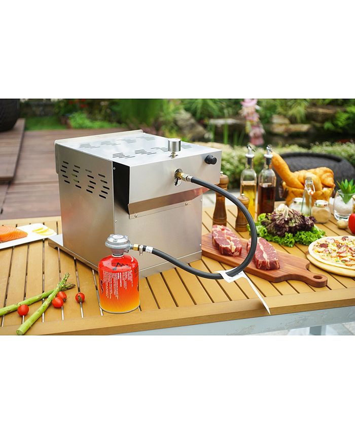 Cenports Dutton Gas Propane Single Infrared Grill Macy's