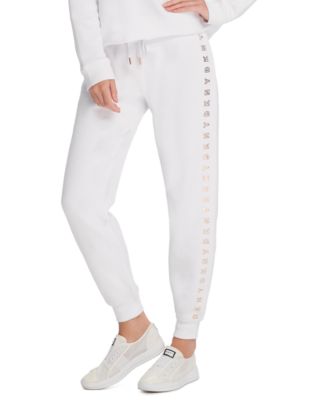 dkny white joggers