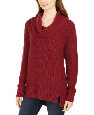 macys red sweaters
