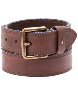 Casual Faux-Leather Belt 