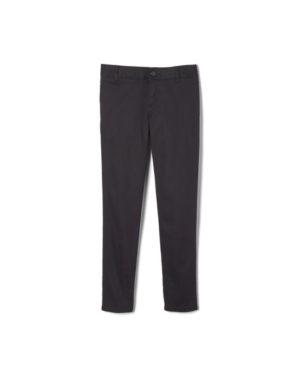 French Toast Big Girls Adjustable Waist Stretch Twill Skinny Pant