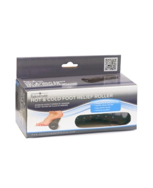 Zenzation Athletics Hot And Cold Foot Roller Massager In Black
