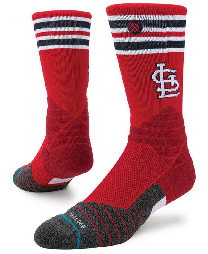 Stance MLB Stadium ST. LOUIS CARDINALS Color Crew Socks (L)