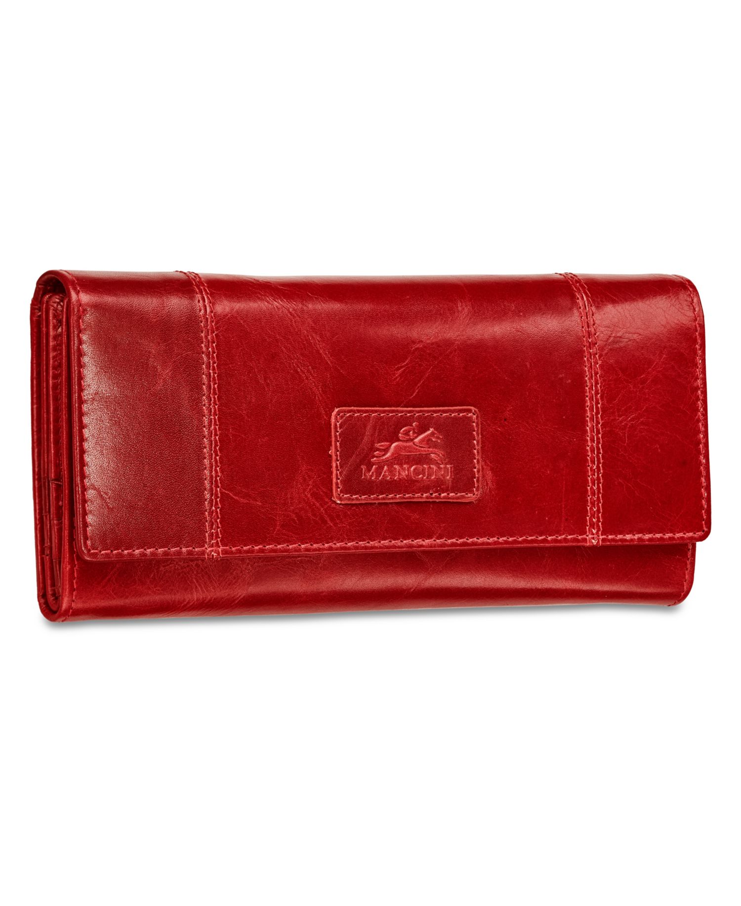 Casablanca Collection RFID Secure Ladies Trifold Wing Wallet