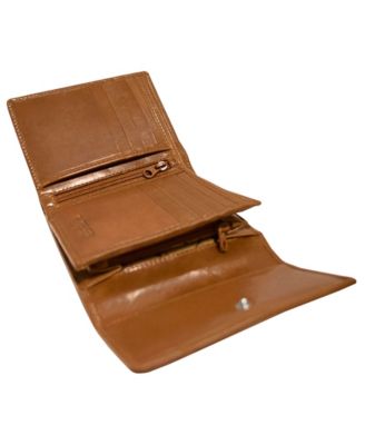 Casablanca Collection RFID Secure Ladies Small Clutch Wallet