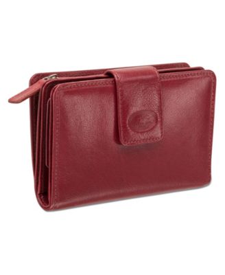 Equestrian-2 Collection RFID Secure Medium Clutch Wallet