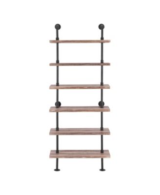 4-Tier Bracket Wall Shelf
