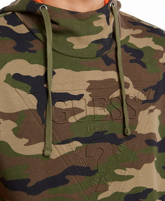 guess camo sweatshirt