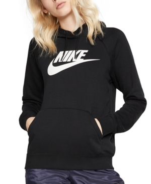 NIKE WOMEN'S SPORTSWEAR ESSENTIAL LOGO HOODIE
