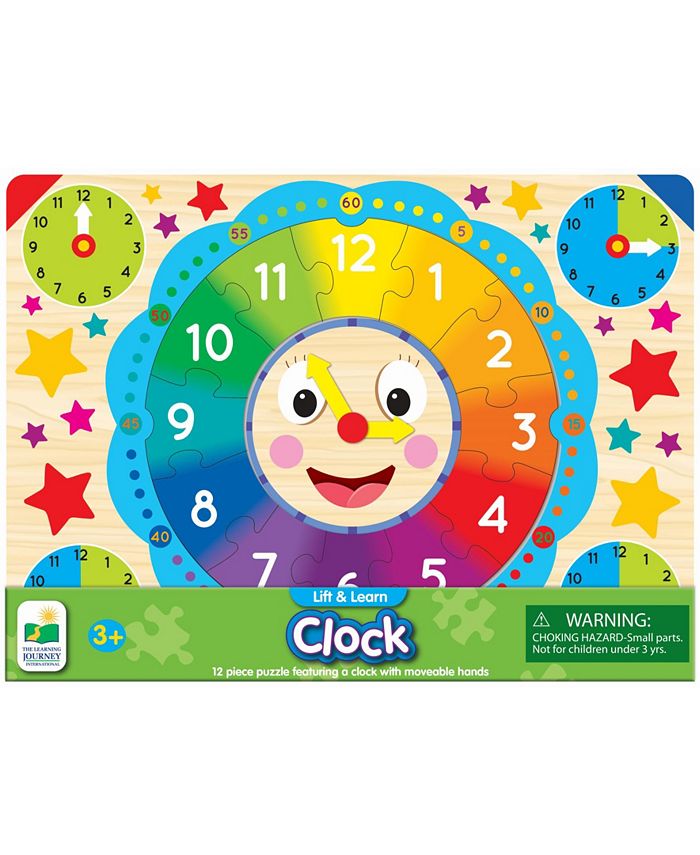 The Learning Journey Lift and Learn Clock Puzzle Macy's