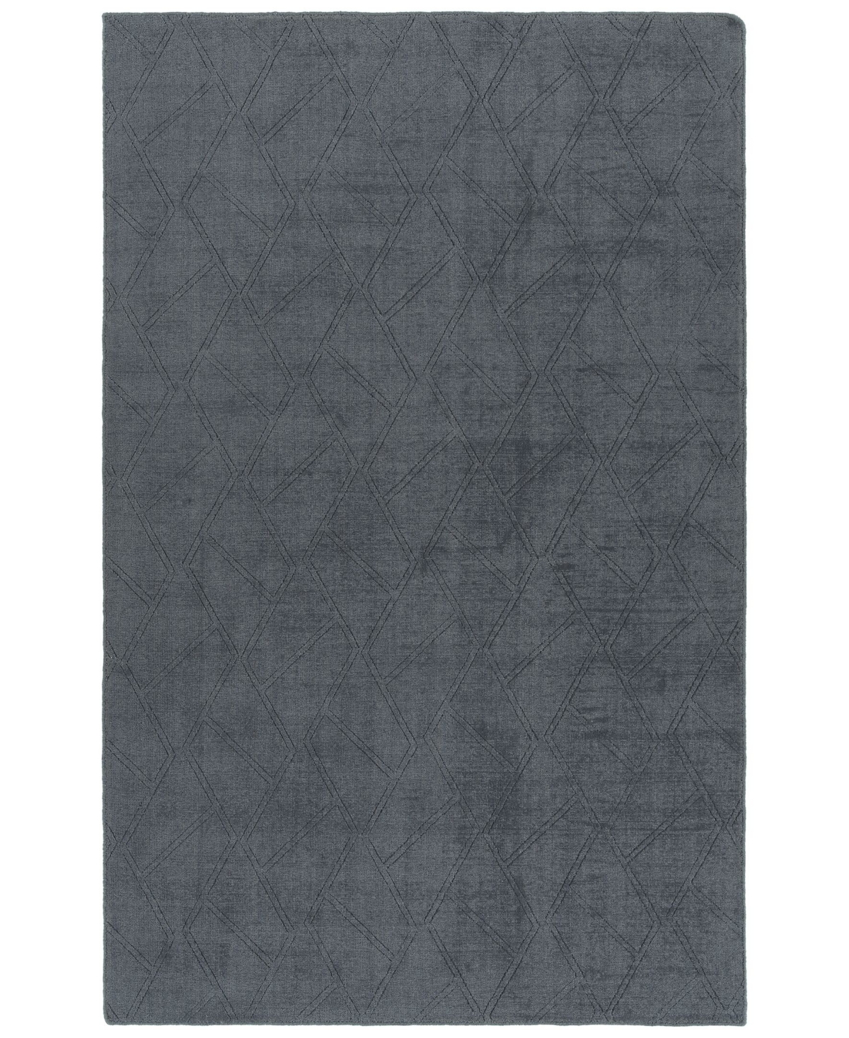Kaleen Minkah MKH04-83 Steel 5' x 7' Outdoor Area Rug - Steel