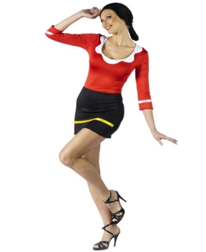 BuySeason Women's Sexy Olive Oyl Costume