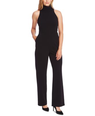 vince camuto tie waist crepe jumpsuit