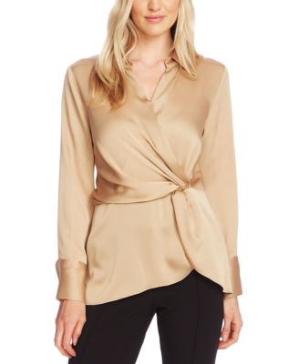 Vince Camuto - Twist Peplum Top