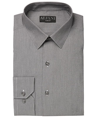 Alfani Alfani Men's AlfaTech Dress Shirt, Created for Macy's & Reviews ...